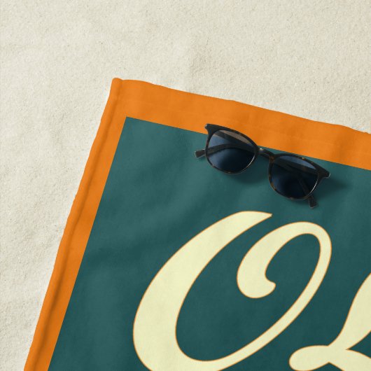 Old School BJJ Retro Rolling gym Strandtuch (Beispiel)