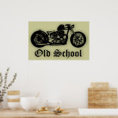 Old School Bobber Poster (Küche)