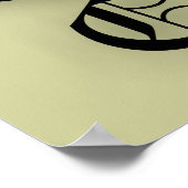 Old School Bobber Poster (Ecke)