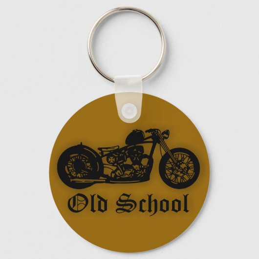 Old School Bobber Schlüsselanhänger (Vorderseite)