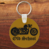 Old School Bobber Schlüsselanhänger (Vorderseite)
