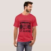 Old School Boombo Art Retro T-Shirt (Vorne ganz)
