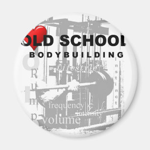 Old School Budbuilding sport Pop art Magnet