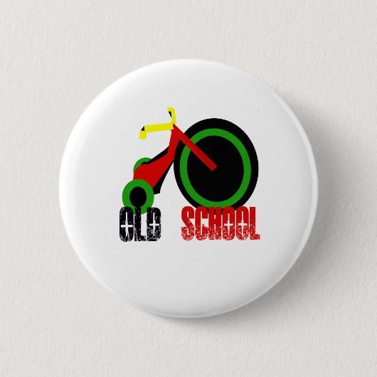 Old School Button (Vorderseite)