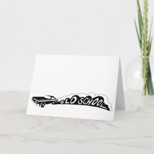 Old School Camaro - Grußkarten - Blank Inside Karte