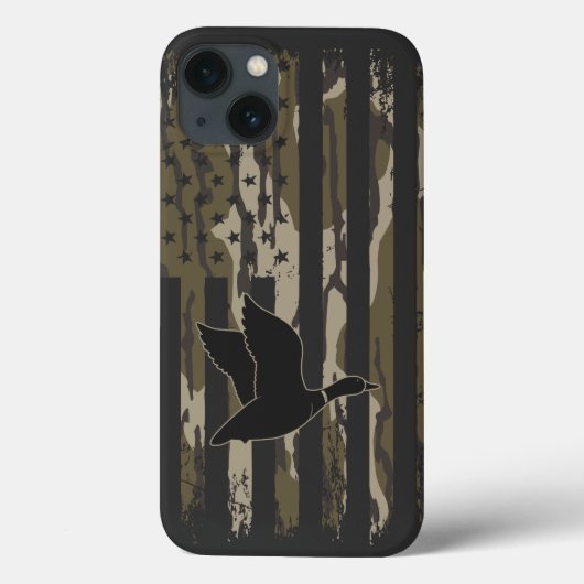 Old School Camouflage Duck Junting American USA Fl Case-Mate iPhone Hülle (Rückseite)