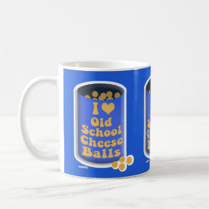 Old School Can Käse Balls Slogan Kaffeetasse