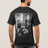 OLD SCHOOL COOL 1960 Basic Dunkles T-Shirt (Rückseite)