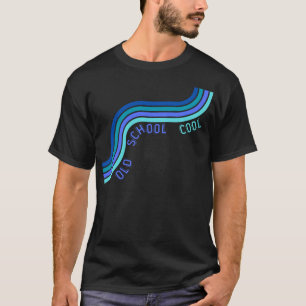 'Old School Cool' Männer Retro-Design-T - Shirt