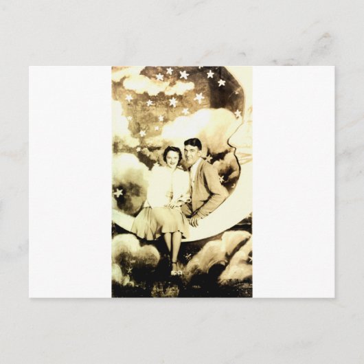 Old School Dance Picture Postkarte (Vorderseite)