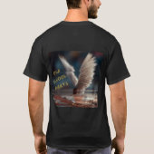 Old-School-Darts-Design T-Shirt (Rückseite)