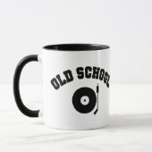 Old School DJ Record Player Tasse (Links)