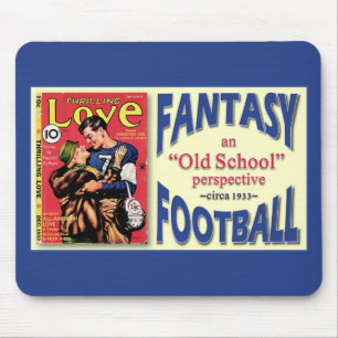 Old School Fantasy Football Mousepad