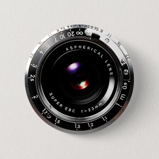 Old School Film Camera Button (Vorderseite)