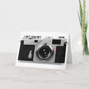 Old School Film Camera Karte