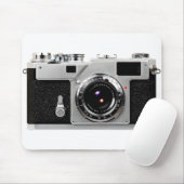 Old School Film Camera Mousepad (Mit Mouse)