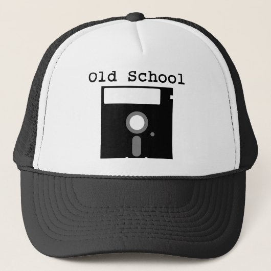 "Old School Floppy" Hat Truckerkappe (Vorderseite)