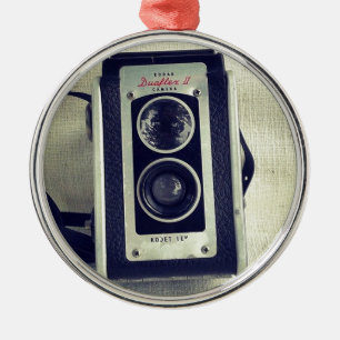Old School Fotografy #Vintag #vintagekamera Ornament Aus Metall