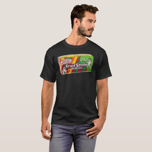Old school Fruit Stripe gum Klassischer T - Shirt (Vorne ganz)