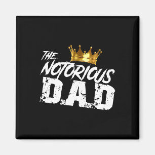 Old School Funny Hip Hop Vathers Day Notorenrenomm Magnet