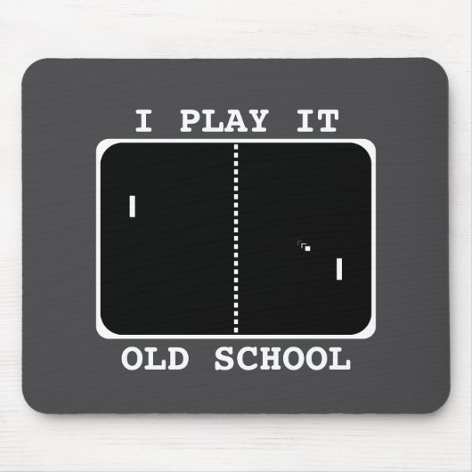 Old School Gamer Mousepad (Vorne)