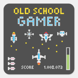 Old School Gamer - Stellarship - Sticker