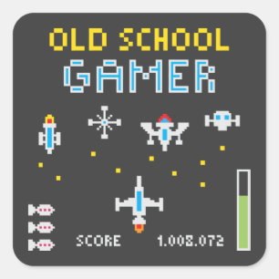 Old School Gamer - Stellarship - Sticker