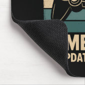 Old School Gamer Vater Retro Controller Mousepad (Ecke)