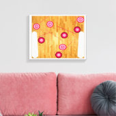 Old School Gaming Canvas Print Leinwanddruck (Insitu (Wohnzimmer))