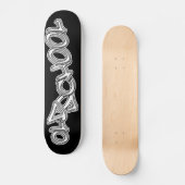 Old School Graffiti Skateboard (Vorderseite)