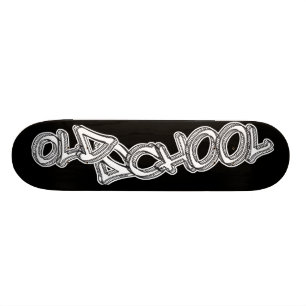 Old School Graffiti Skateboard