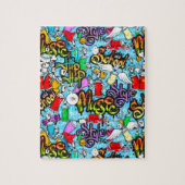 Old School Graffitti Puzzle (Vertikal)