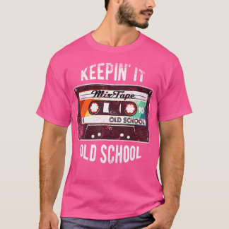Old School Hip Hop 80er 90er Mixtape Grafik T-Shir T-Shirt