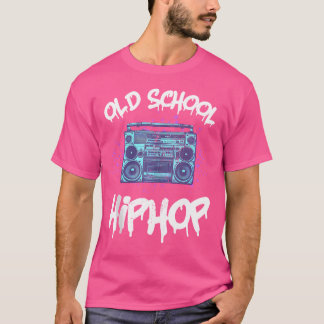 Old School Hiphop Vintag Boombox 80er Hip Hop 1980 T-Shirt