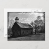 Old School House Postcard Postkarte (Vorne/Hinten)