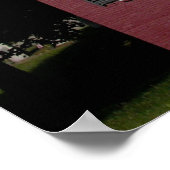 Old School House Poster (Ecke)