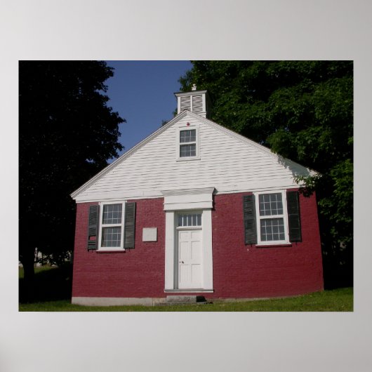 Old School House Poster (Vorne)