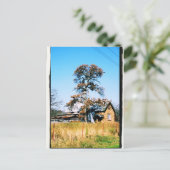 Old School House Postkarte (Stehend Vorderseite)