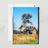 Old School House Postkarte (Vorne/Hinten)