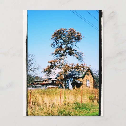 Old School House Postkarte (Vorderseite)