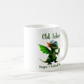 Old School Kids Dragon X Pickleball Team Tshirts Kaffeetasse (VorderseiteRechts)