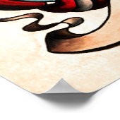 Old School Maritime Tattoo Flash Poster (Ecke)