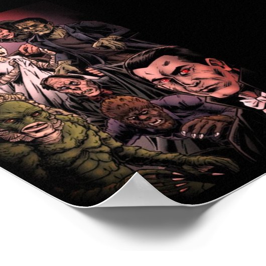 Old School Munster Poster (Ecke)