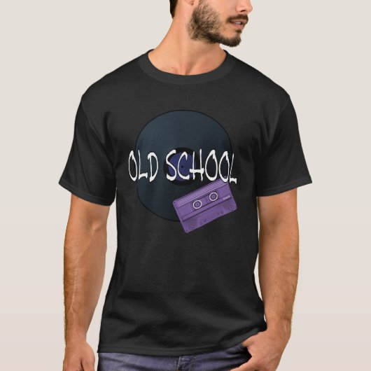 Old School Music T-Shirt (Vorderseite)