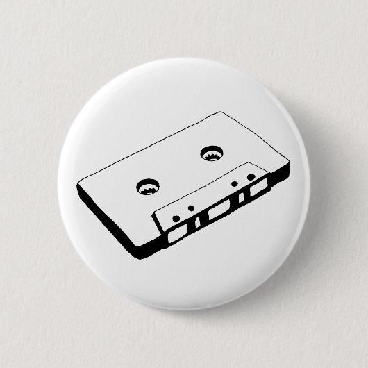 Old School Musikband Button (Vorderseite)