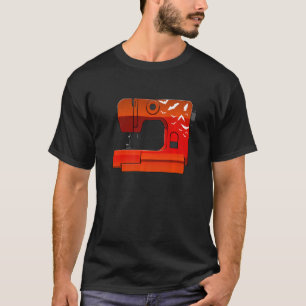 Old School Nähmaschine Frauen Kleidung Nähen Lov T-Shirt