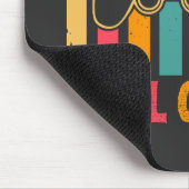 Old School noch Cool Retro Gamer Mousepad (Ecke)