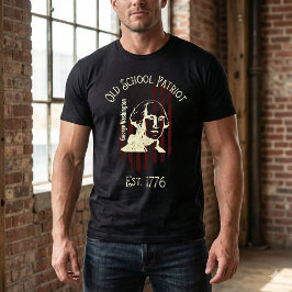 Old School Patriot T-Shirt Tri-Blend Shirt