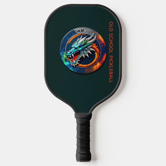 Old School Pickleball Dragon X Team paddle (Vorderseite)