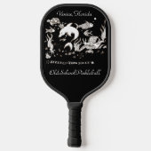 Old School Pickleball Ocean Stil, Venice, Florida Schläger (Rückseite)